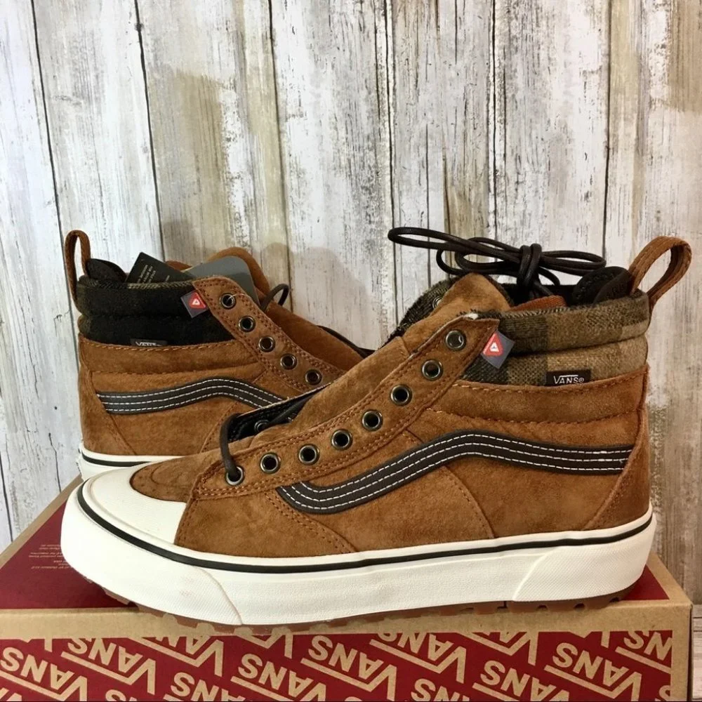 🖤🤎Vans Sk8-Hi Mte 2.0 Dx Glazed Ginger/Mash WMNS - Picture 1 of 13